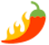 This product contains Spicy Food